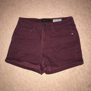 Burgandy Aeropostale Shorts